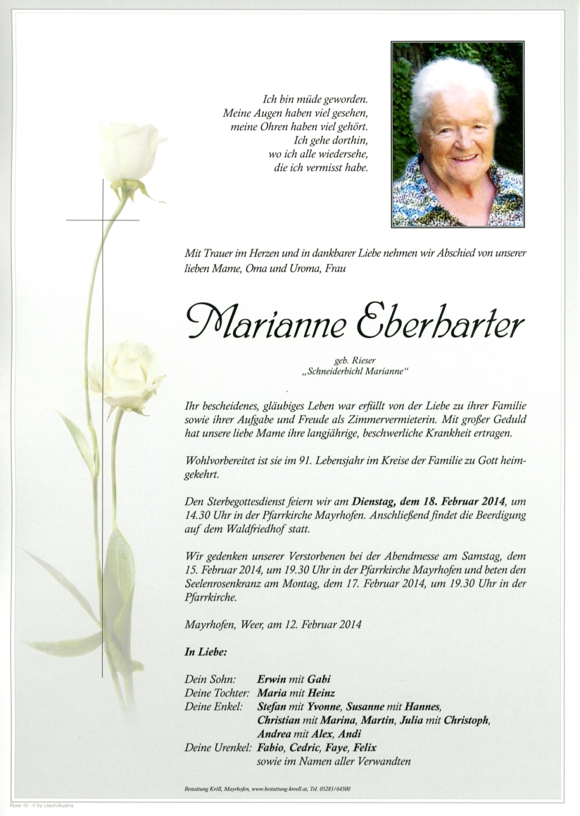 Bild von Marianne Eberharter