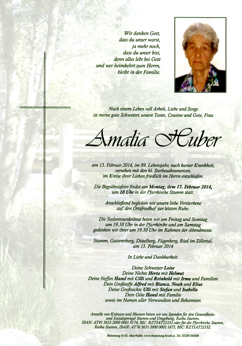 Bild von Amalia Huber