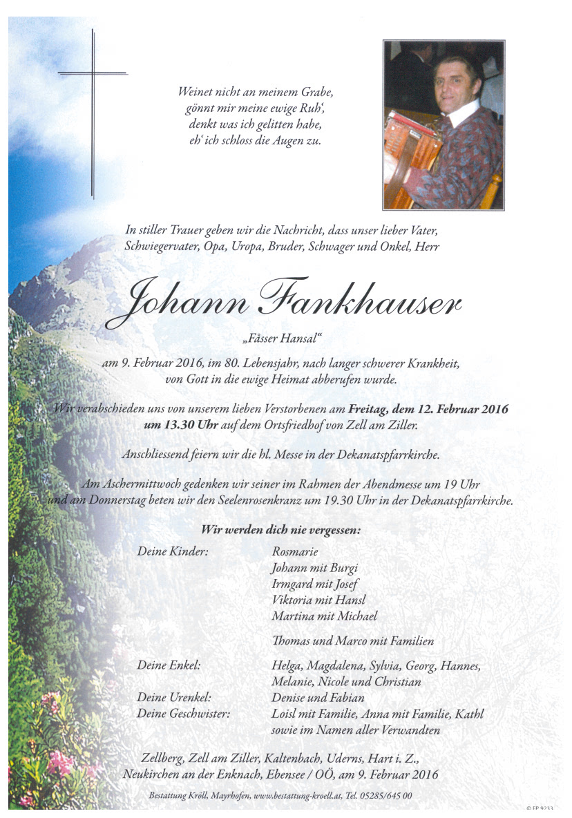 Bild von Johann Fankhauser