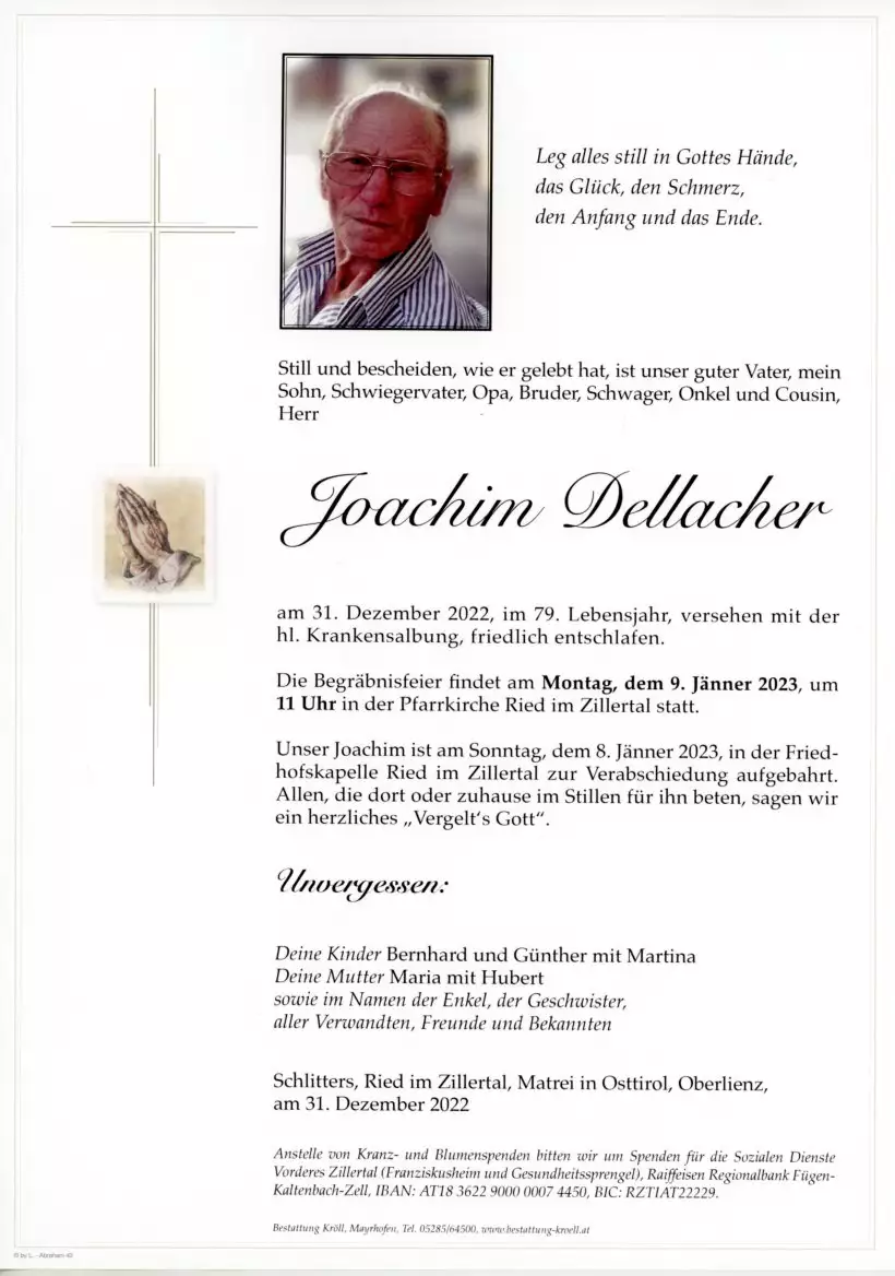 Parte von Joachim Dellacher