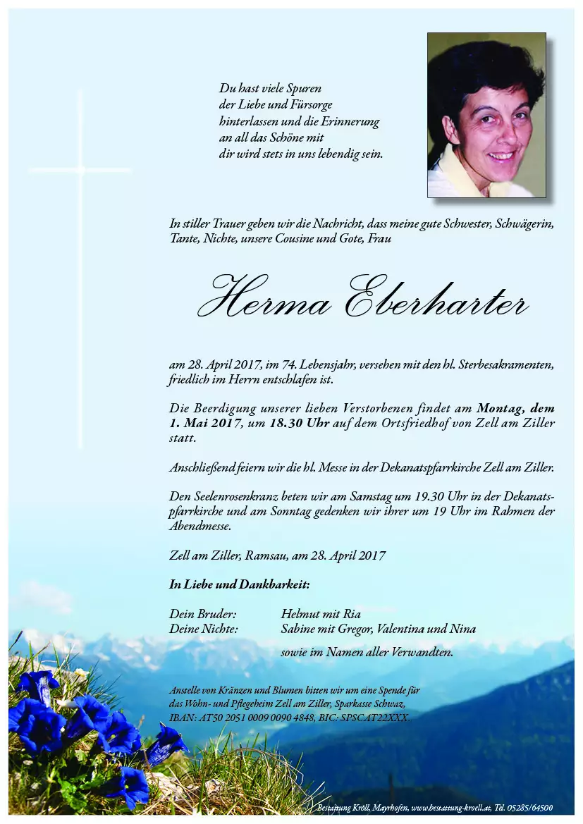 Parte von Herma Eberharter