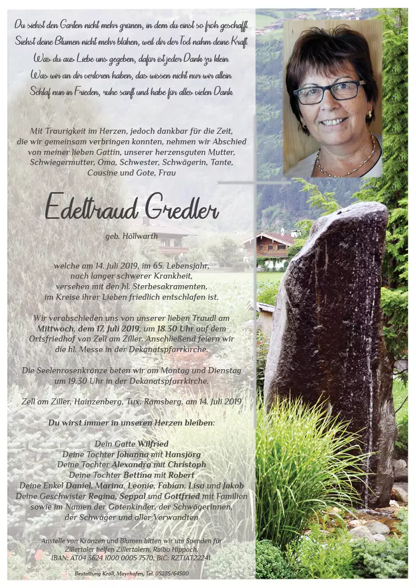 Parte von Edeltraud Gredler