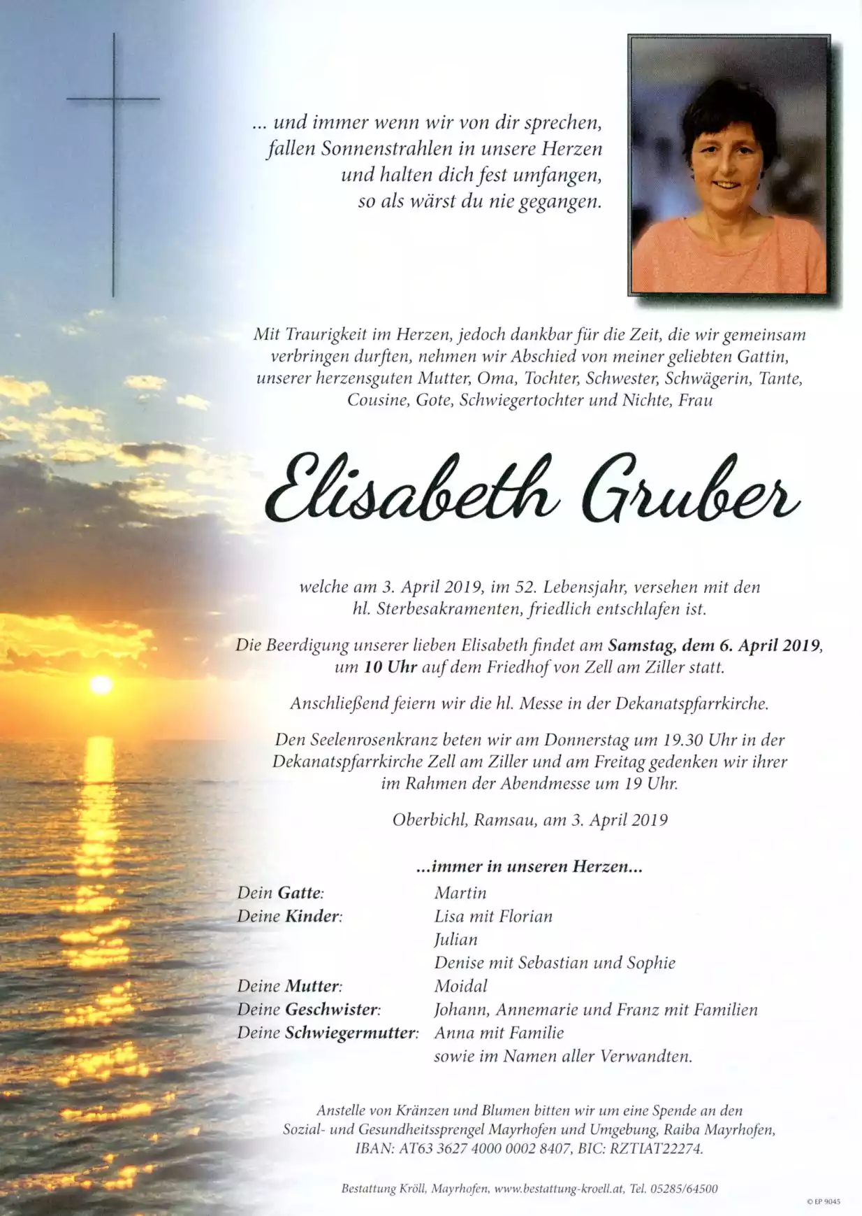 Parte von Elisabeth Gruber