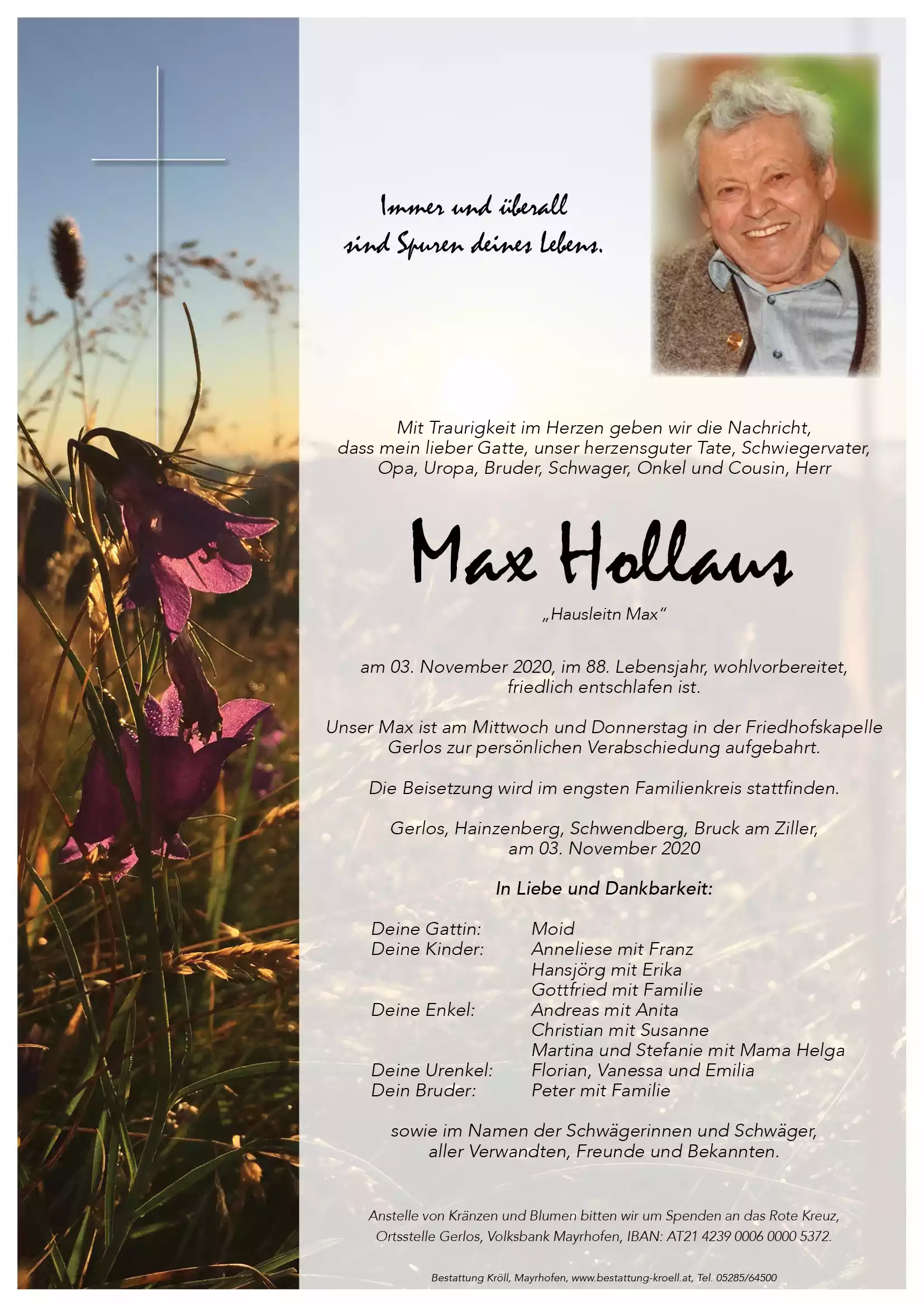Parte von Max Hollaus