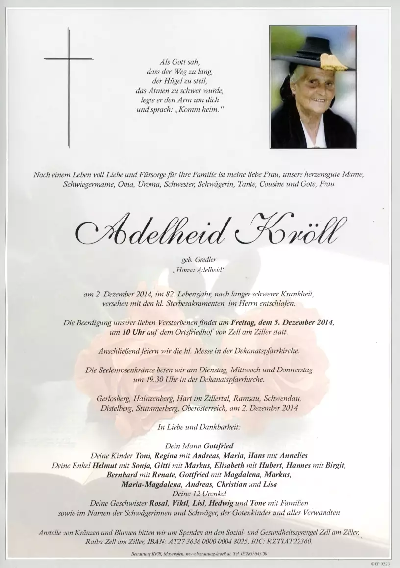 Parte von Adelheid Kröll