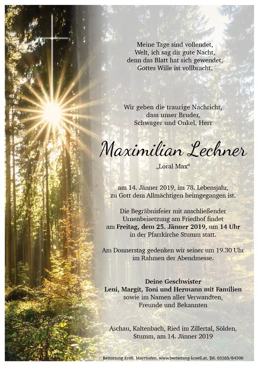 Parte von Maximilian Lechner