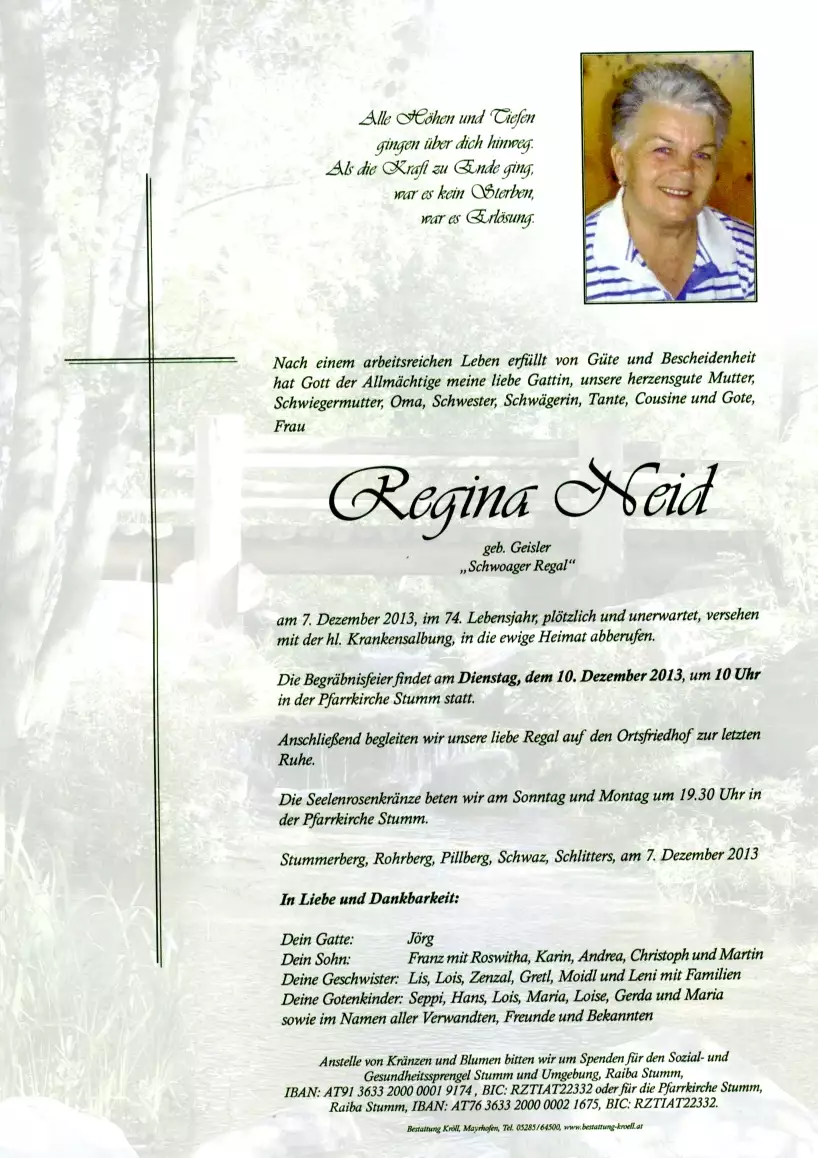 Parte von Regina Neid