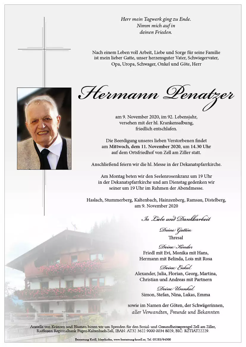 Parte von Hermann Penatzer