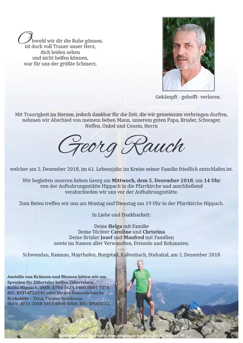 Parte von Georg Rauch
